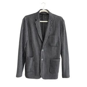 Neill‎ Katter Made in Italy Striped Blazer Grey 52(IT)42(US)(W-16/XL)NWT Ret$495